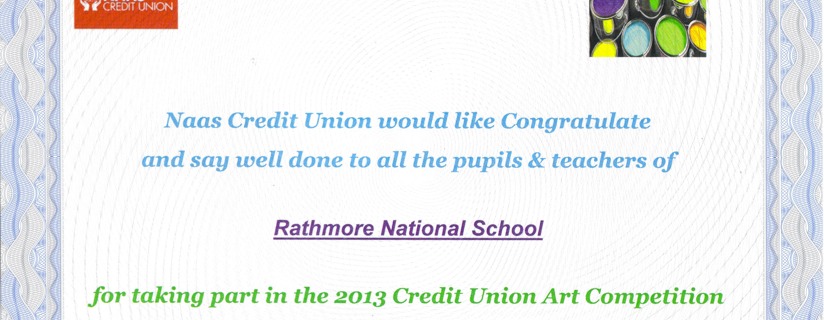 Naas Credit Union Art Competition 2014